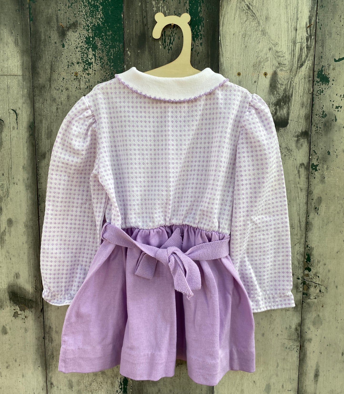 Purple Knit Dress