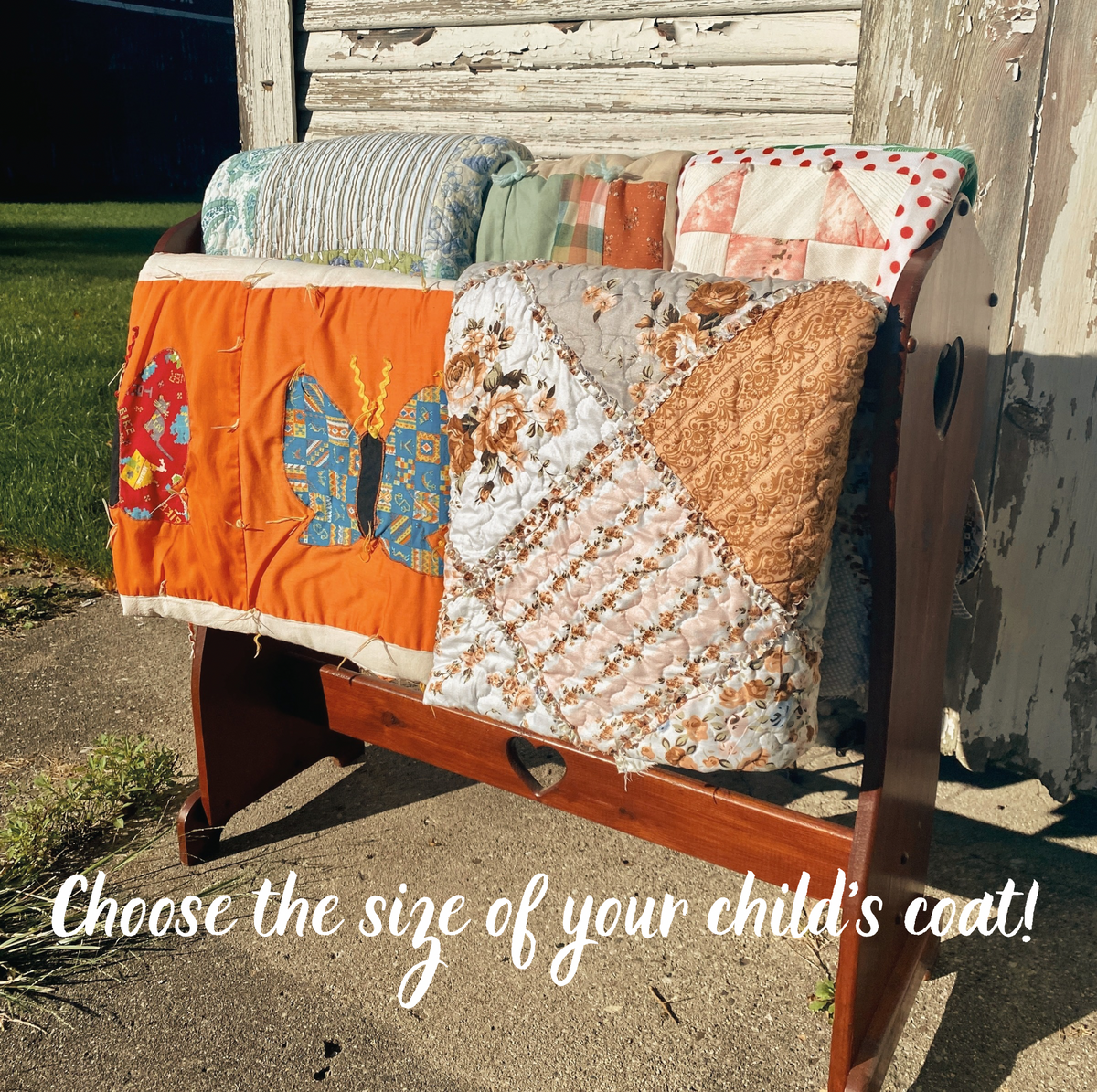 The Iris Quilt Coat Set