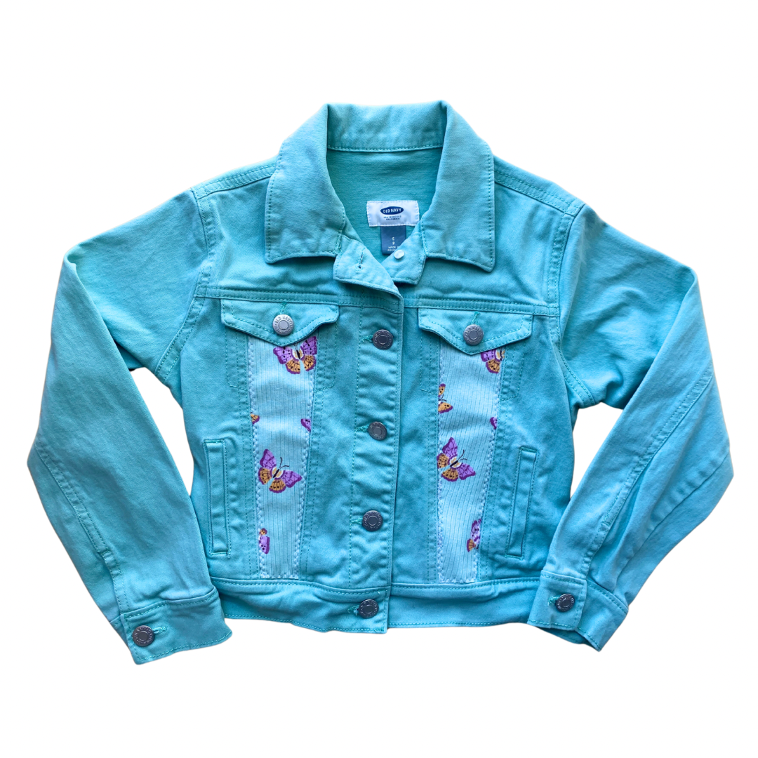 Teal Butterfly Jacket