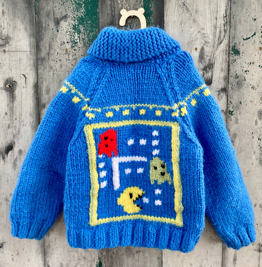 Knit Pac-Man Jacket