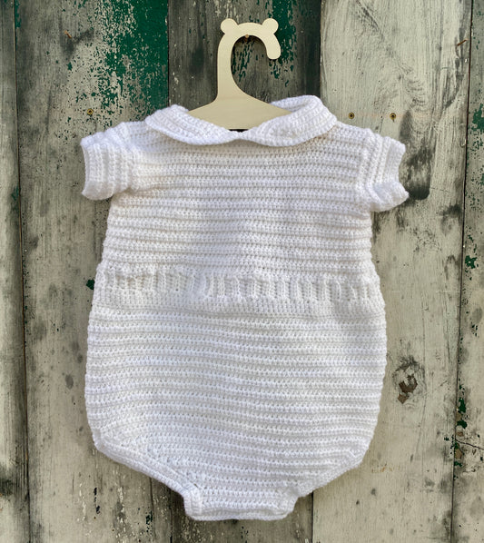 Crocheted Bubble Romper