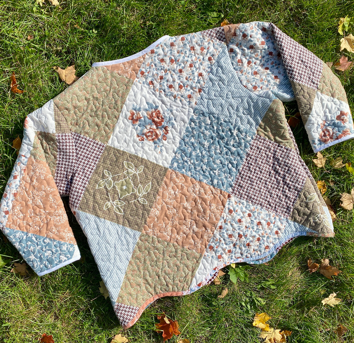 The Zinnia Quilt Coat Set