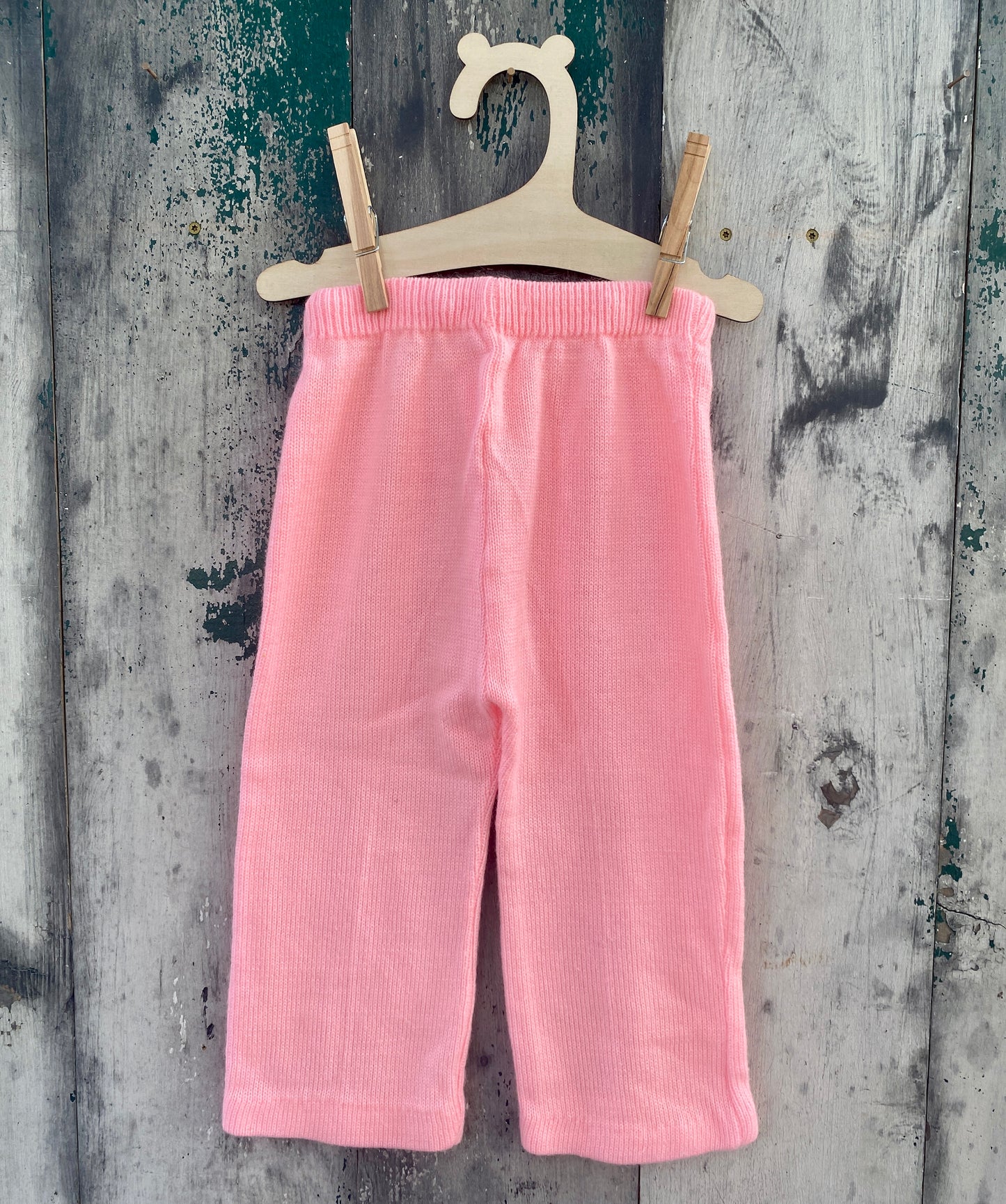 Pink Knit Pants