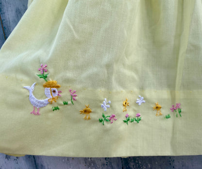 Yellow Ducky Dress and Bloomer Set