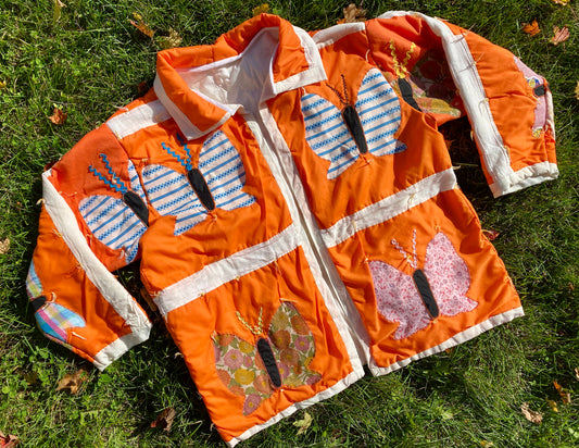 The Butterfly Quilt Coat Set