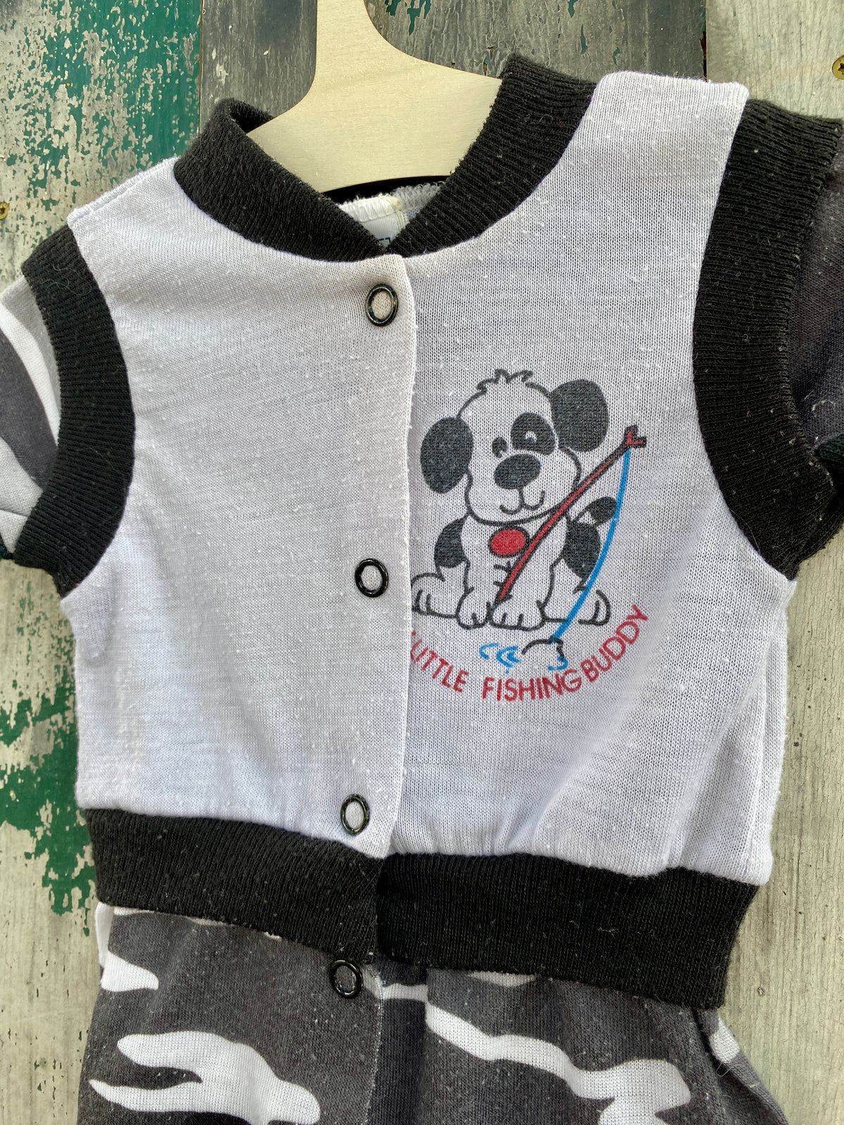 Little Fishing Buddy Romper