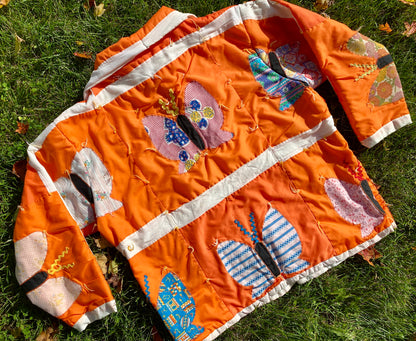 The Butterfly Quilt Coat Set