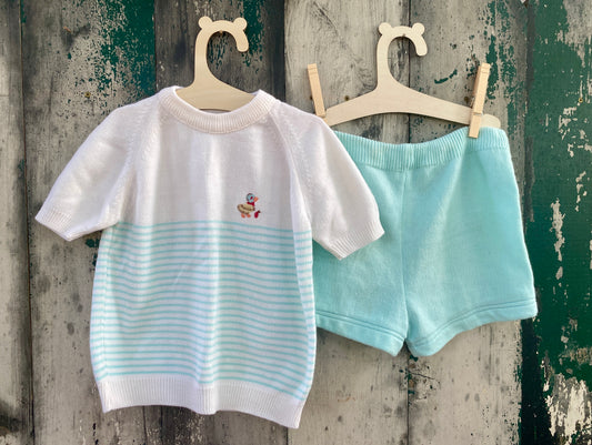 Knit Duck Boys Set