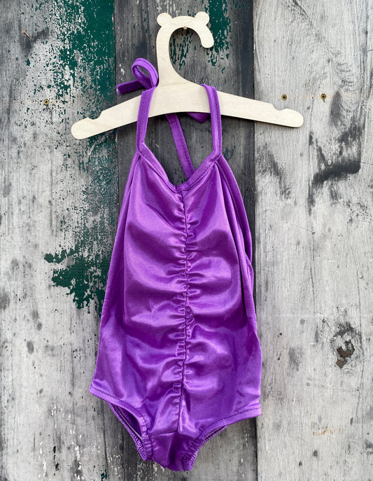Purple Halter Swimsuit