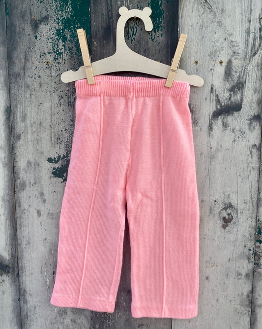 Pink Knit Pants