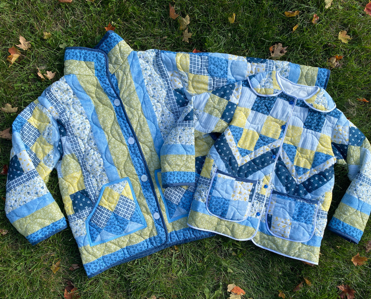 The Bluebell Quilt Coat Set