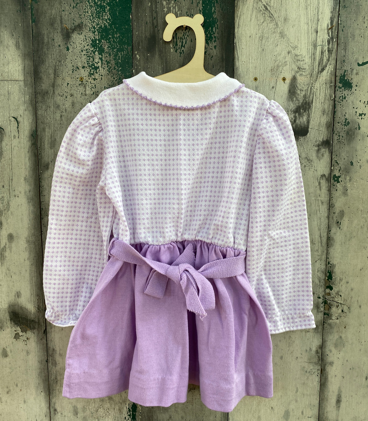 Purple Knit Dress