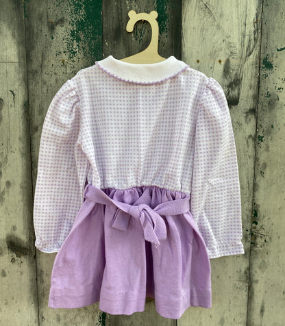 Purple Knit Dress