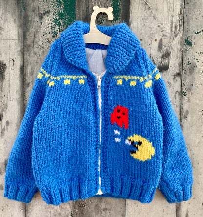 Knit Pac-Man Jacket