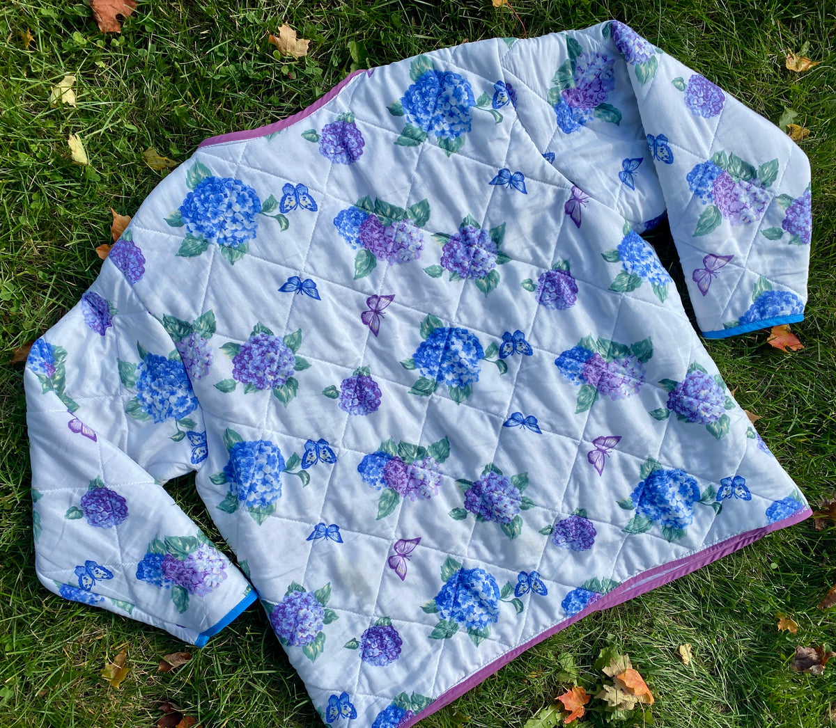 The Hydrangea Quilt Coat Set