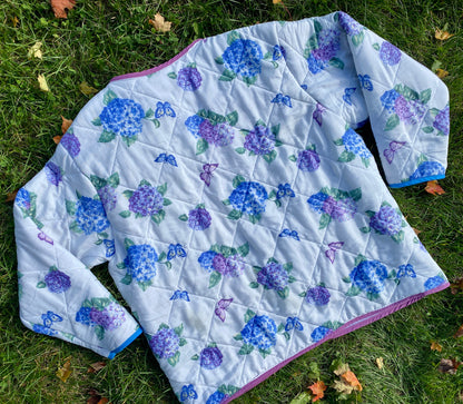 The Hydrangea Quilt Coat Set