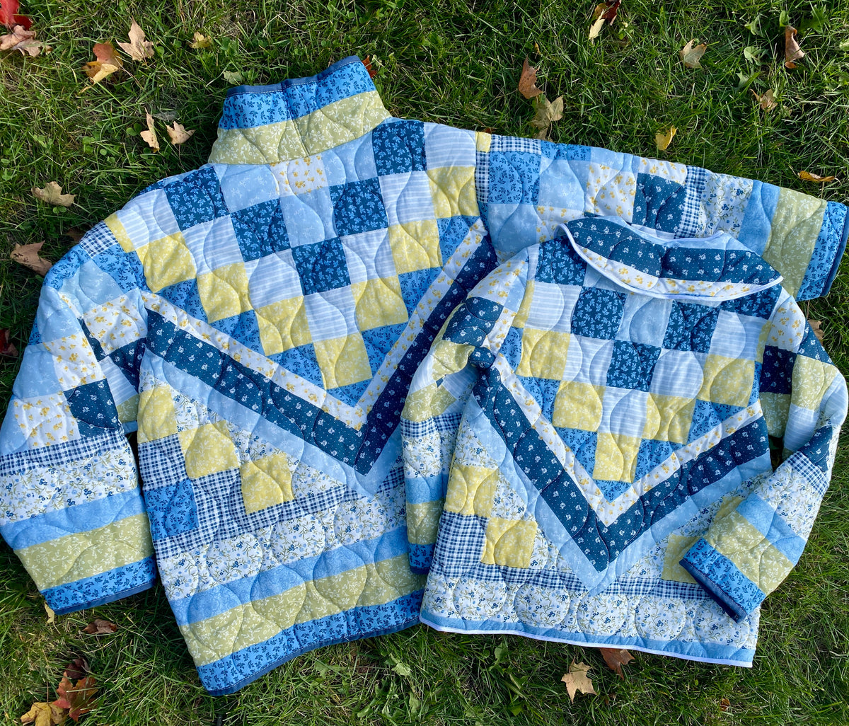 The Bluebell Quilt Coat Set