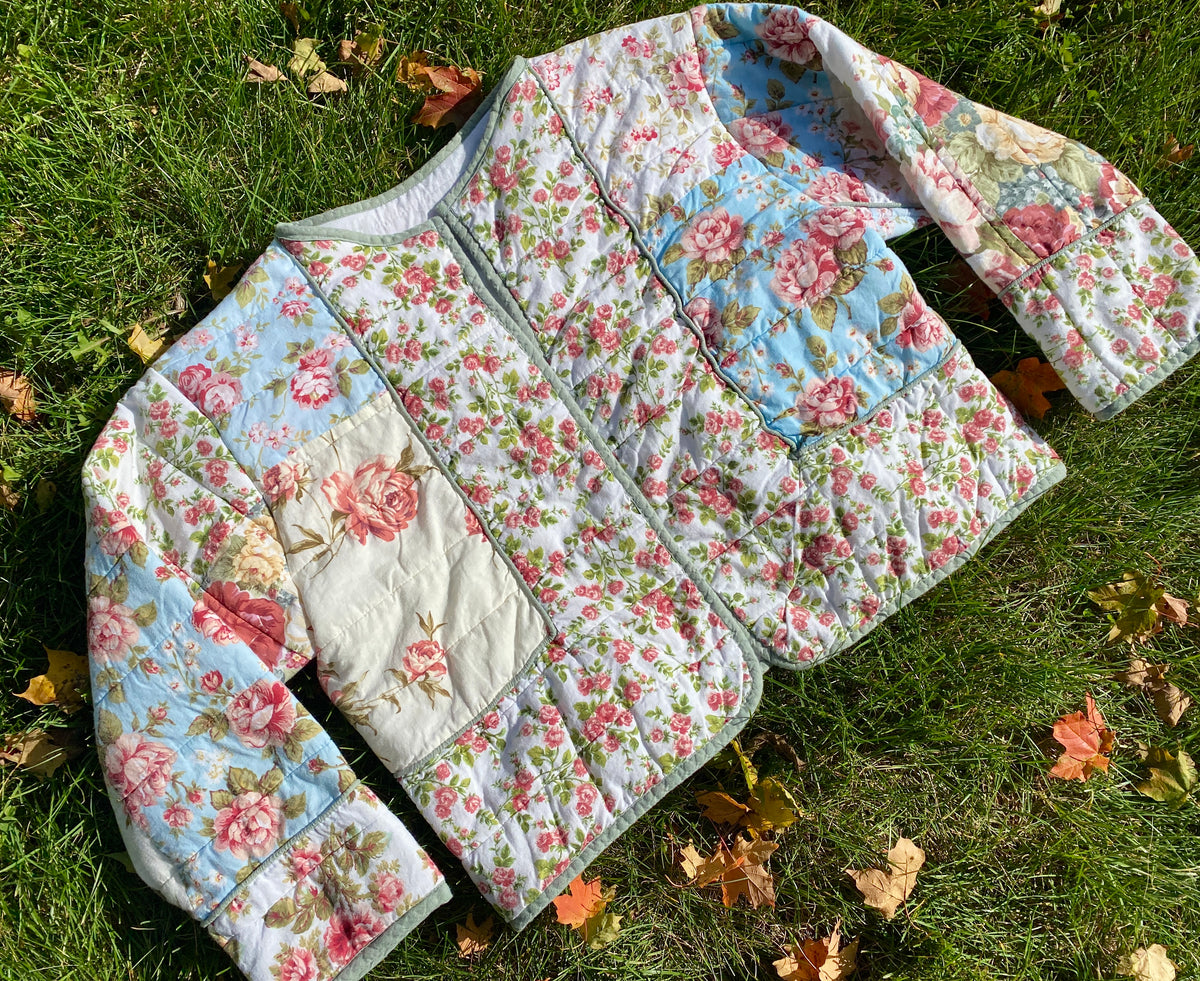 The Peony Quilt Coat Set
