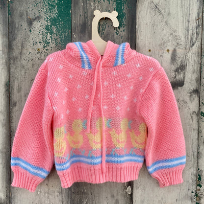Ducky Knitted Hoodie