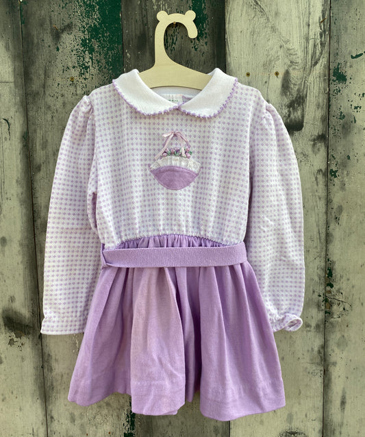 Purple Knit Dress