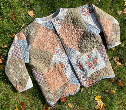 The Zinnia Quilt Coat Set