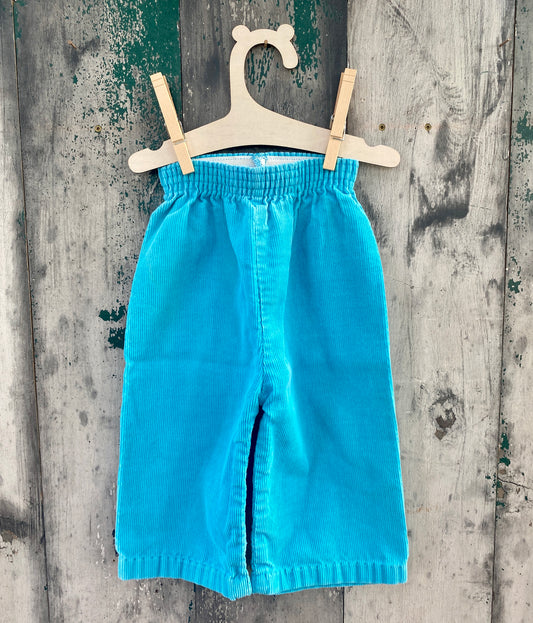 Turquoise Corduroy Pants
