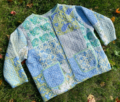 The Clover Quilt Coat Set