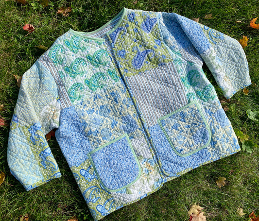 The Clover Quilt Coat Set