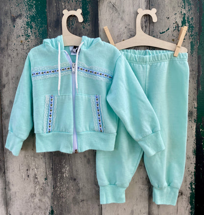 Teal Sweatsuit