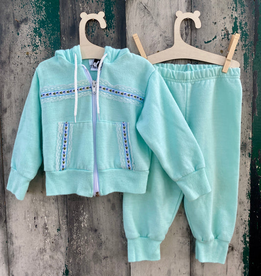 Teal Sweatsuit