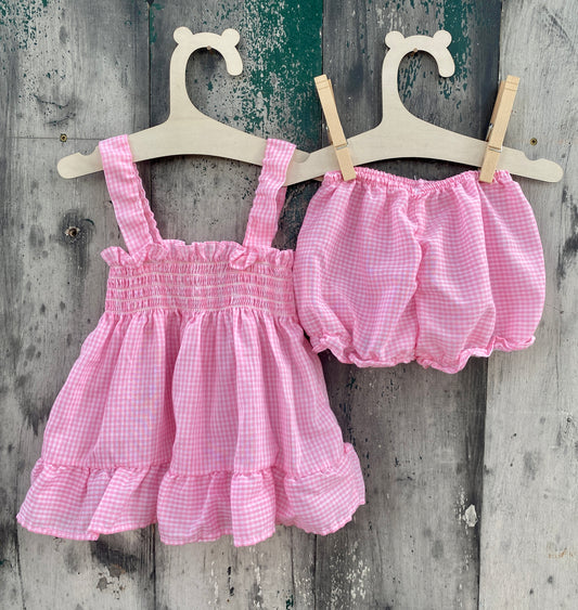 Gingham 2 Piece Set
