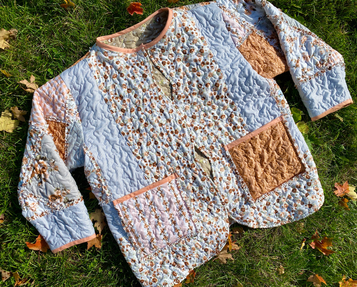 The Rose Quilt Coat Set