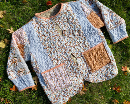 The Rose Quilt Coat Set