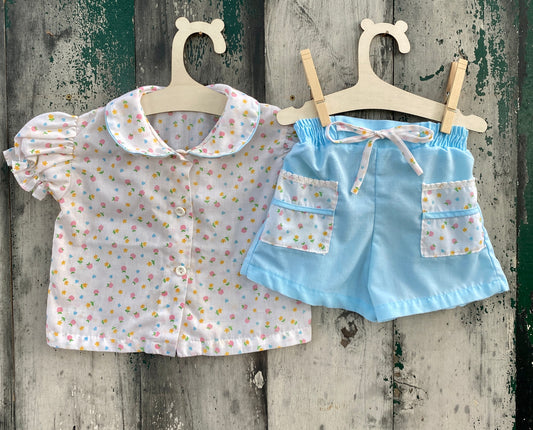 Baby Blue 2 Piece Set