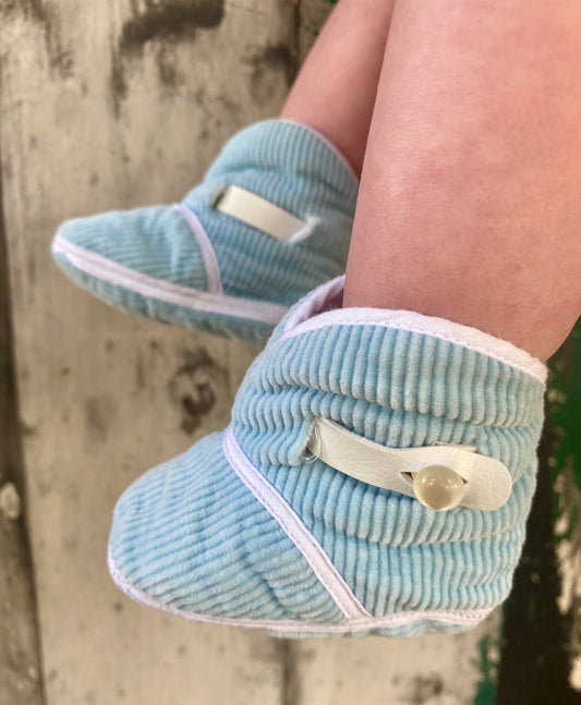 Baby Blue Booties