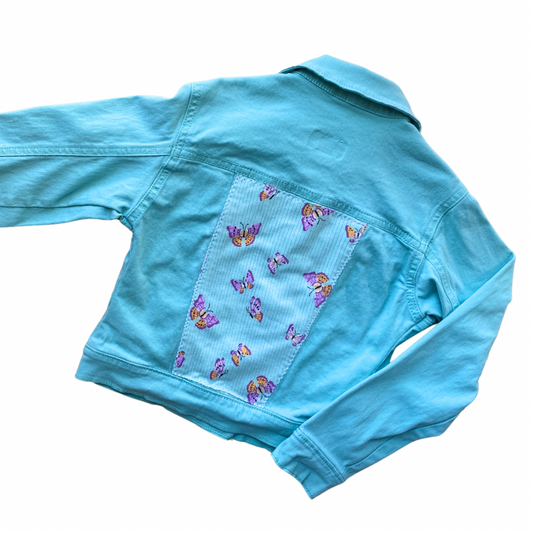 Teal Butterfly Jacket